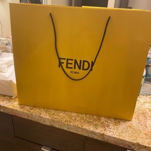 Fendi large shopping bag